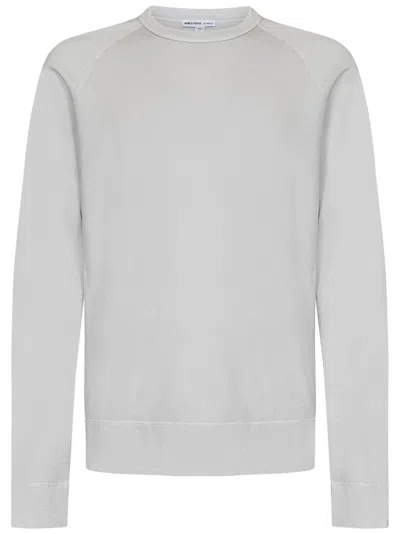 James Perse Vintage Ice Grey Supima Cotton Sweatshirt