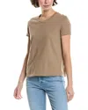 James Perse Vintage Little Boy T-shirt In Brown