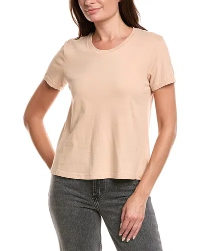 James Perse Vintage Little Boy T-shirt In Neutral