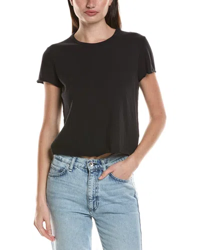 James Perse Vintage Little Boy T-shirt In Black