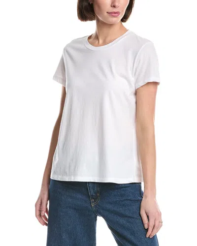 James Perse Vintage Little Boy T-shirt In White