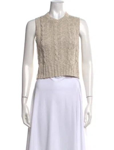 Pre-owned James Perse V-neck Sweater In Grey