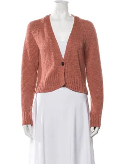 Pre-owned James Perse V-neck Sweater In Neutral