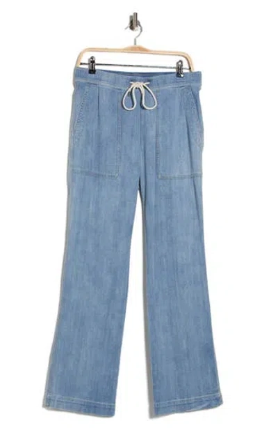 JAMES PERSE JAMES PERSE WIDE LEG DENIM PANTS
