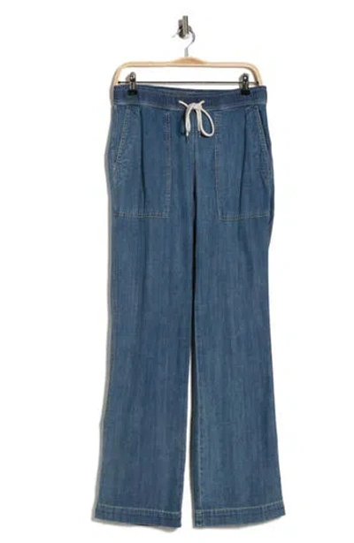 JAMES PERSE JAMES PERSE WIDE LEG DENIM PANTS
