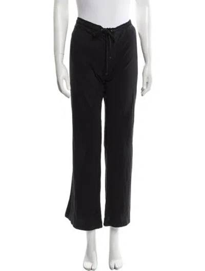 Pre-owned James Perse Wide Leg Pants In Black