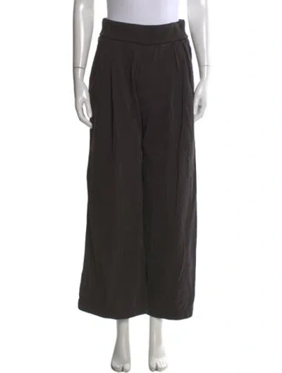 Pre-owned James Perse Wide Leg Pants In Black