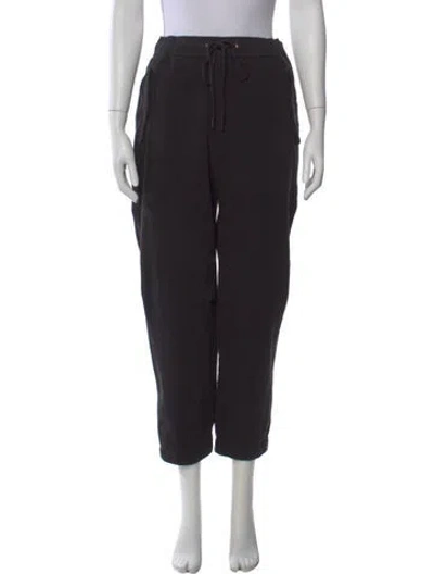 Pre-owned James Perse Wide Leg Pants In Black