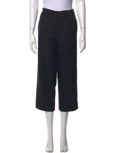 Pre-owned James Perse Wide Leg Pants In Black