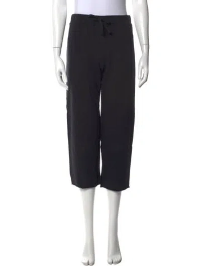 Pre-owned James Perse Wide Leg Pants In Black