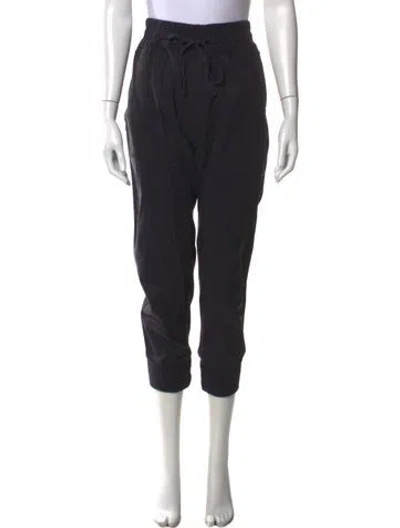 Pre-owned James Perse Wide Leg Pants In Black