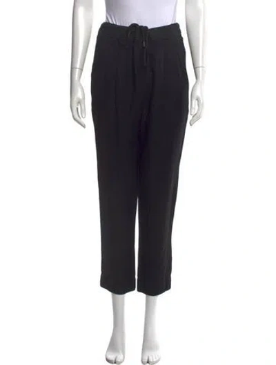 Pre-owned James Perse Wide Leg Pants In Black