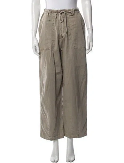 Pre-owned James Perse Wide Leg Pants In Blue