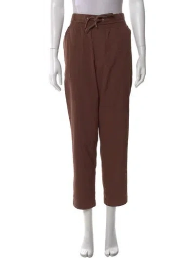 Pre-owned James Perse Wide Leg Pants In Brown