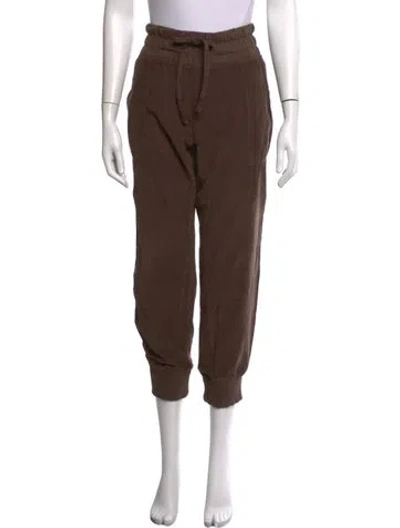 Pre-owned James Perse Wide Leg Pants In Brown