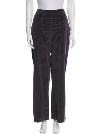 Pre-owned James Perse Wide Leg Pants In Gray