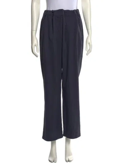 Pre-owned James Perse Wide Leg Pants In Gray