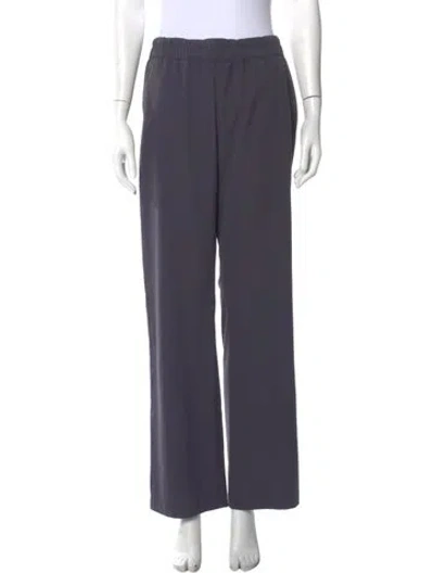 Pre-owned James Perse Wide Leg Pants In Gray