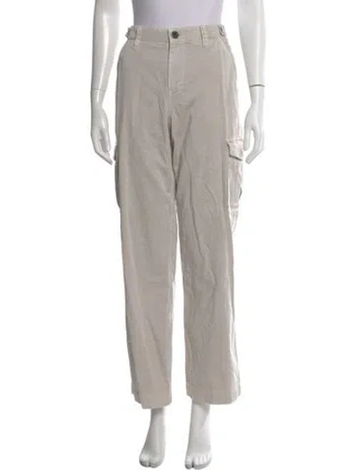 Pre-owned James Perse Wide Leg Pants In Gray