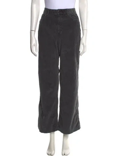 Pre-owned James Perse Wide Leg Pants In Gray