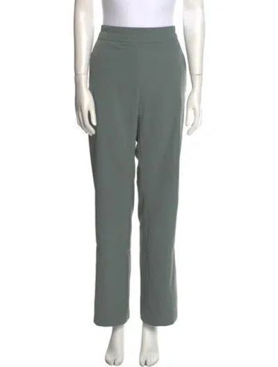 Pre-owned James Perse Wide Leg Pants In Green