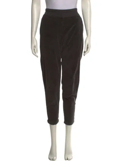 Pre-owned James Perse Wide Leg Pants In Green