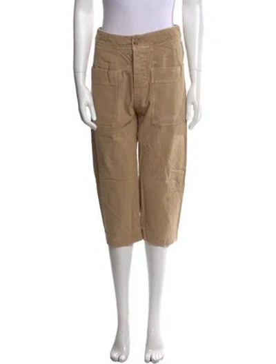 Pre-owned James Perse Wide Leg Pants In Neutral