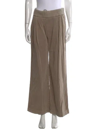 Pre-owned James Perse Wide Leg Pants In Neutral