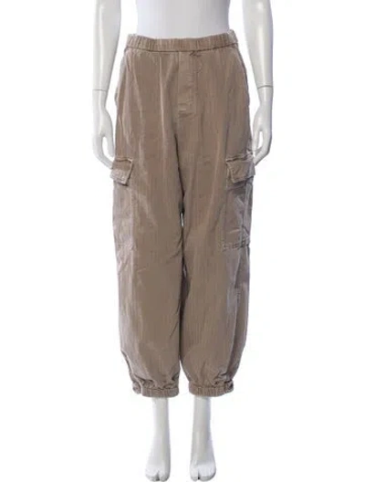 Pre-owned James Perse Wide Leg Pants In Neutral