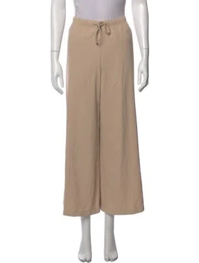 Pre-owned James Perse Wide Leg Pants In Neutral