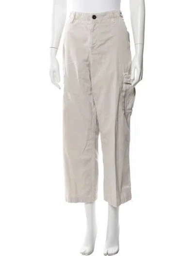 Pre-owned James Perse Wide Leg Pants In Neutrals