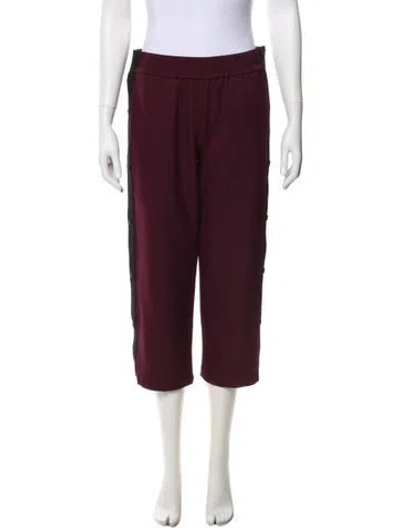 Pre-owned James Perse Wide Leg Pants In Purple