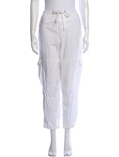 Pre-owned James Perse Wide Leg Pants In White
