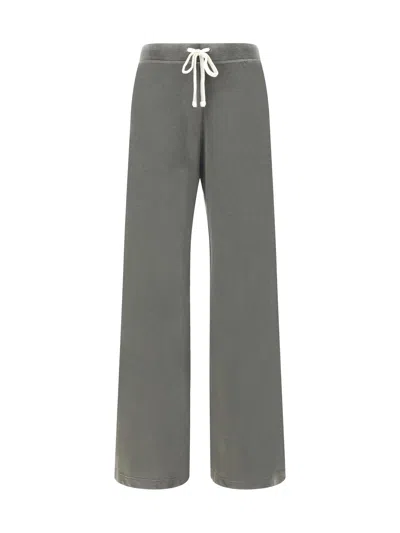 James Perse Wide-leg Sweatpants In Green