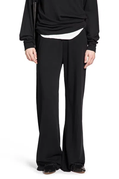 James Perse Wide Leg Sweatpants In Black