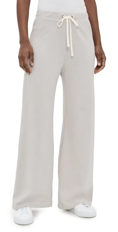 James Perse Wide Leg Sweatpants Salt