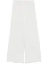 James Perse Wide-leg Track Pants In Grey