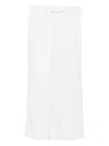 James Perse Wide-leg Trousers In White