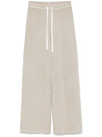 James Perse Wide-leg Trousers In Green