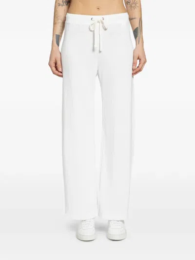 James Perse Wide-leg Trousers In White