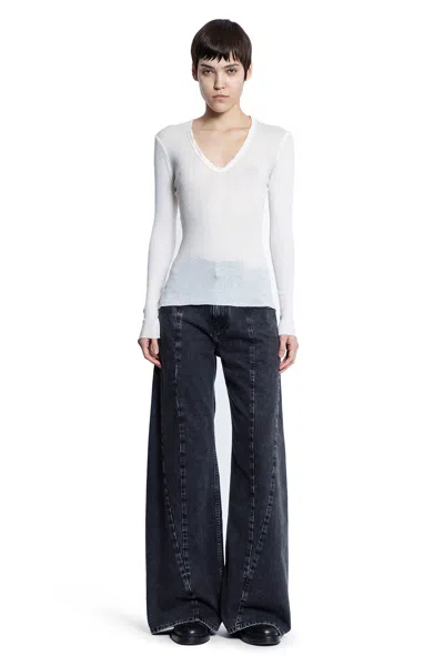 James Perse Woman White T-shirts & Tank Tops