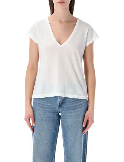 James Perse Women's Classic T-shirt In White