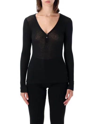 James Perse T-shirt Woman In Black