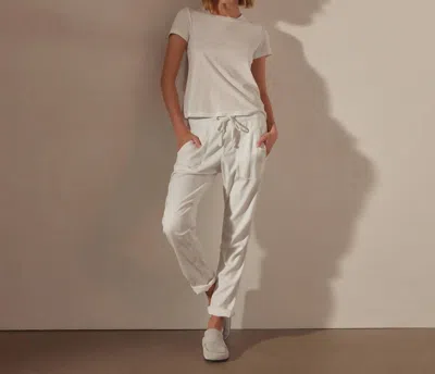 James Perse Women's Soft Drape Pant In White