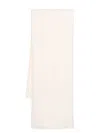 James Perse Wool Blend Sherpa Scarf In Neutrals