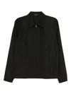 James Perse Zipped Lightweight Jacket In Black