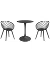 Jamesdar Kurv 3pc Lux Bistro Set