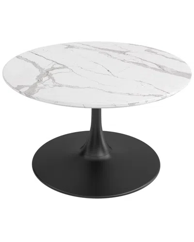 Jamesdar Kurv Cafž Lux 31.5in Coffee Table In Black