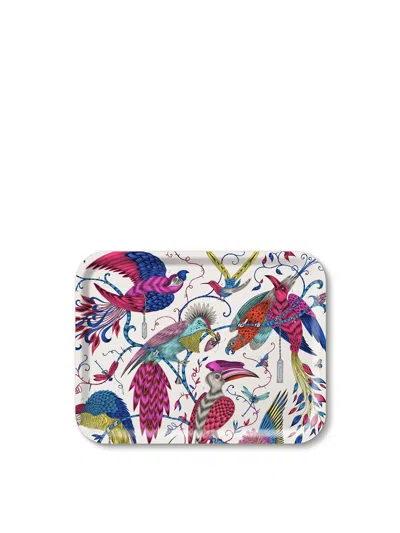 Jamida Audubon Rectangular Tray, Size 43x33cm In Multi