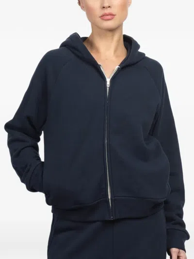 Jamie Haller Bird Zip-up Hoodie In Blue